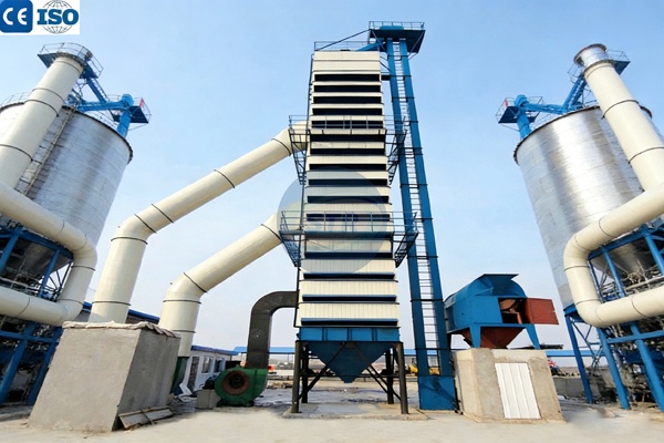 Continuous Flow Grain Dryer